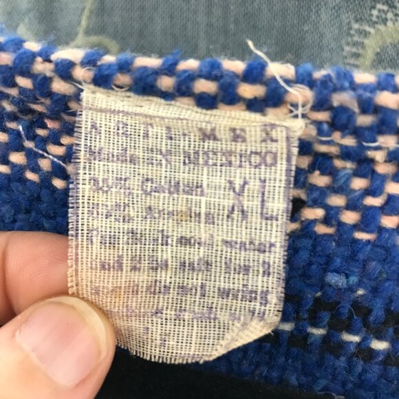 Arti-Mex Baja jacket blue stripe size XL - Picture 2 of 3